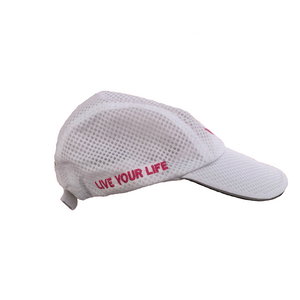 White Athletic Cap